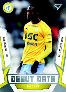 Babacar Sy Teplice SportZoo FORTUNA:LIGA 2022/23 2. serie Debut Date Rookie #DR-25